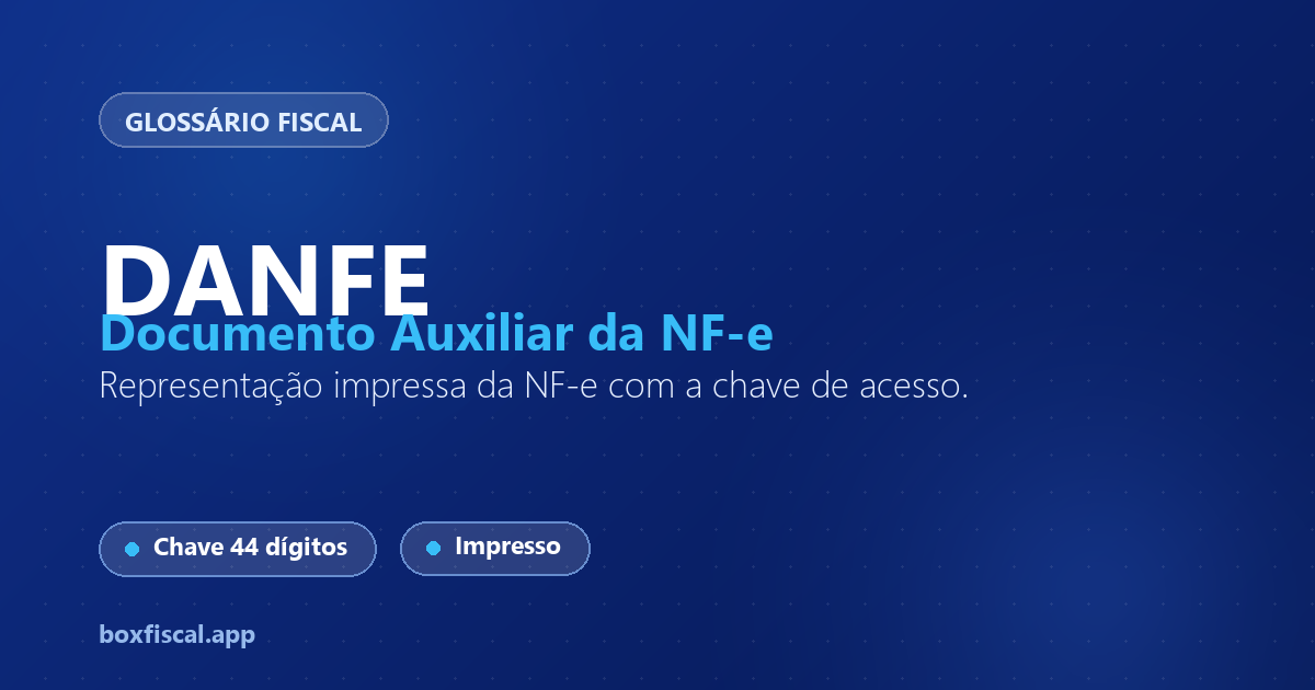 DANFE — Documento Auxiliar da NF-e